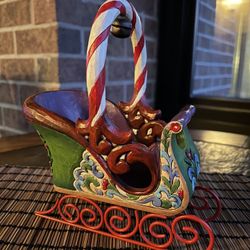 2012 “Jingle All The Way “ Jim Shore Designs Sleigh