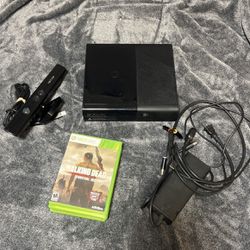 Xbox 360 with Kinect and games 