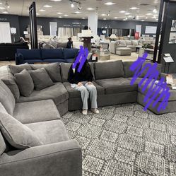New Macys Radley Sectional 