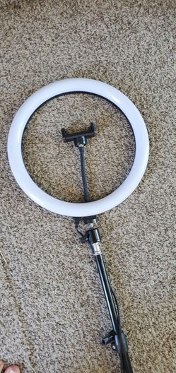 Led light with tripod Stan and phone holder