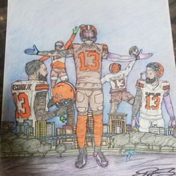 Browns Odell Beckham sketch!!