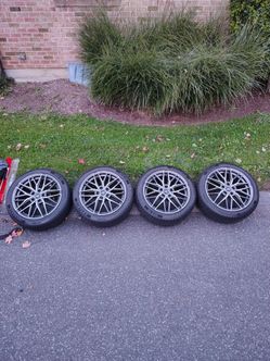 18" wheels + Tires 5x114.3