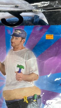 Full moon repairman costume for Halloween