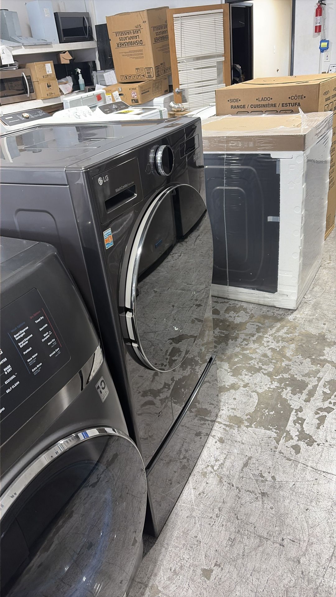 LG all in one washer and dryer combo