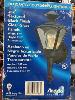 Decorative Outdoor Porch Light 