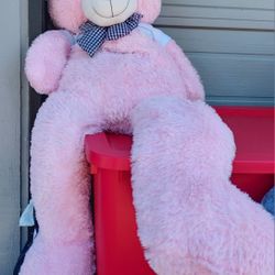 Pink Bear Stuffed Animal 