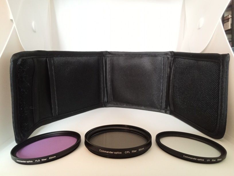 Commander Optics Pro HD Filter Kit with carrying case