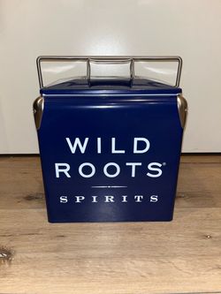 Vintage Style Metal Cooler (Wild Roots)