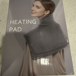VAAGHANM Heating Pad: Electric Heat Pad for Neck & Shoulders & Back - Weighted Instant Heating Pads-6 Heat Options & 6 Auto Timer Mode- Gifts for Mom 