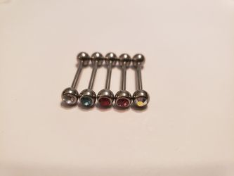 Tongue Ring 14 gage