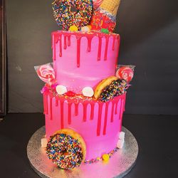 Donuts & Ice-cream Cake Topper