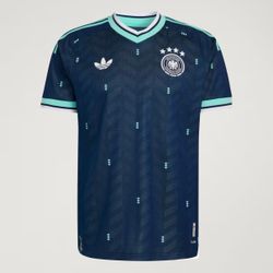 Germany 26 Away (Navy) Authentic Jersey - NWT (M&L)
