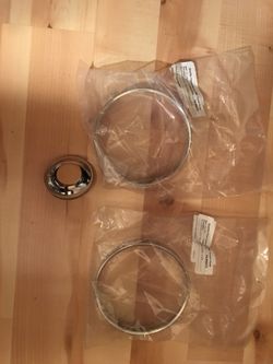 67-72 Chevy c10 parts headlight rings and gas cap