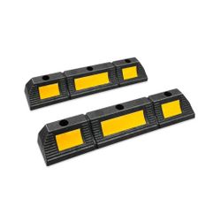 2-Pieces Heavy Duty Parking Stopper