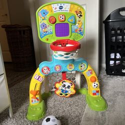 Vtech Count & Win Sports Center With Basketball And Soccer 