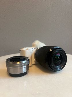 Sony ZV-E10 Mirrorless Camera with 2 Lenses