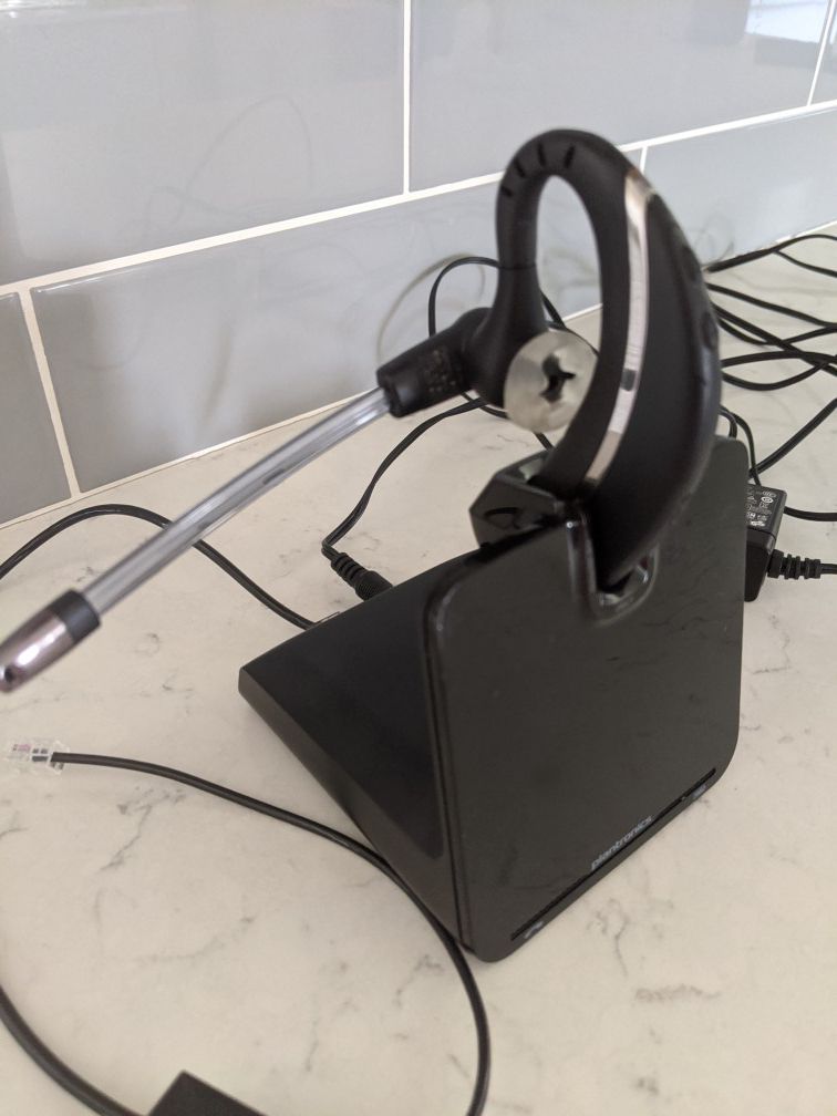 Plantronics C053 Office Wireless Headset with Extended Microphone