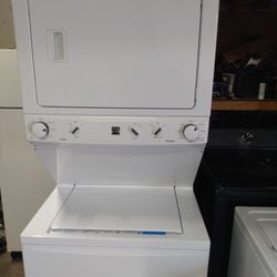 2 Years Old Kenmore Stackable Electric Washer And Dryer They Both Work Great