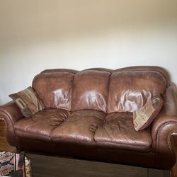 Leather Sofa Love Seat And Recliner Chair