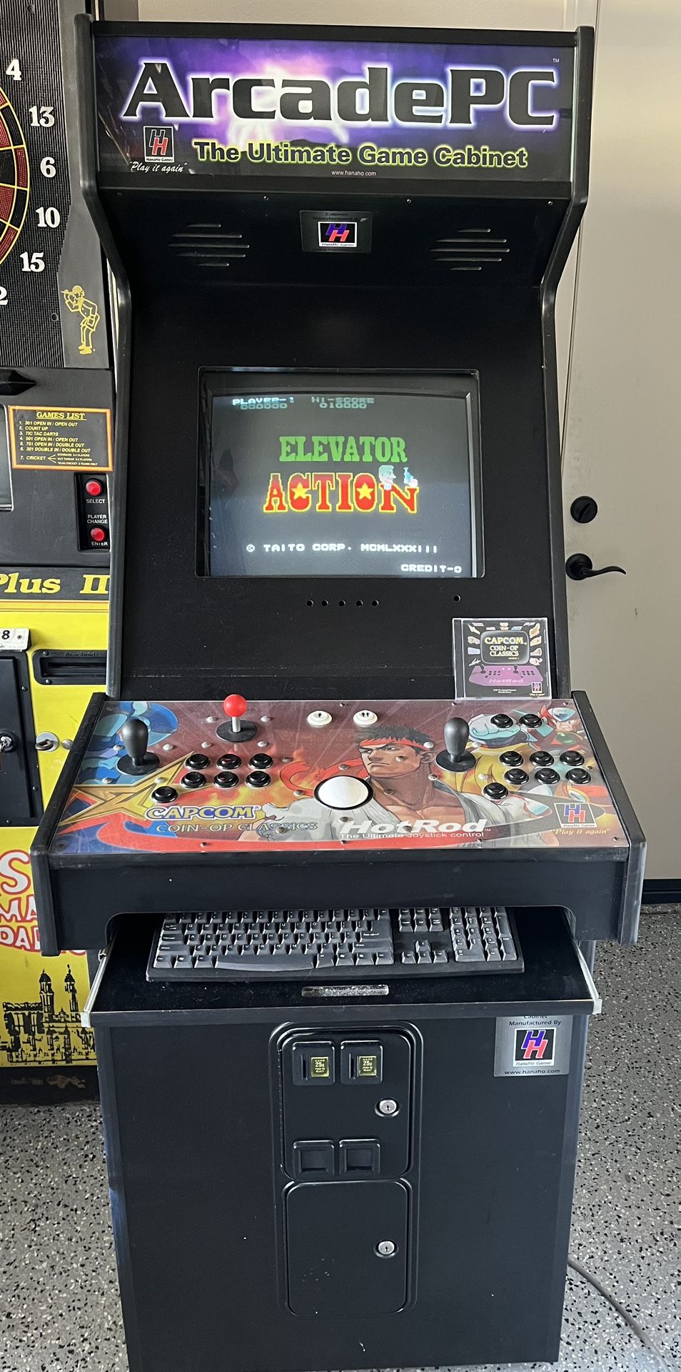 Hanaho ArcadePC Cabinet Fully Loaded Arcade Games