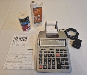 Office Supplies-Adding Machine Calculator 