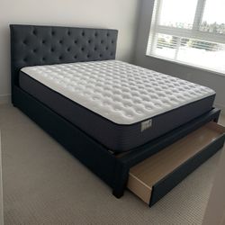 $699 Brand New King Bed Frame With Mattress (read description below)