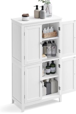 Bathroom Floor Storage Cabinet