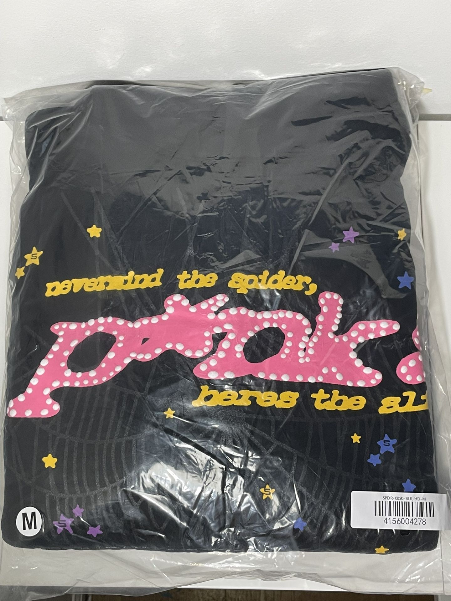 *AUTHENTIC* Sp5der P*NK Hoodie - Black (Size US M)