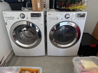 LG Washer and Dryer - Side Loading