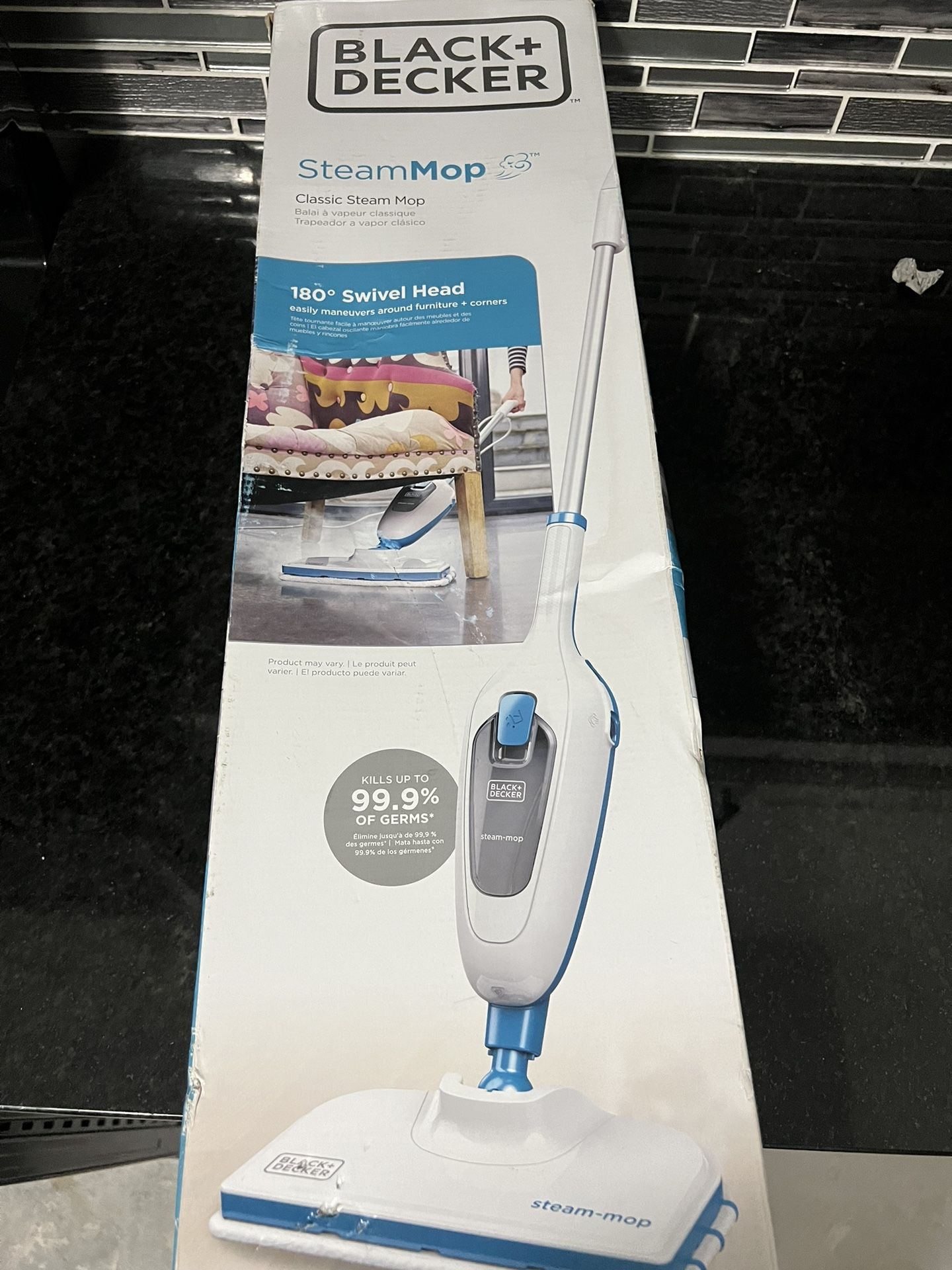 Black decker Classic 1Speed Steam Mop for Sale in Lawrenceville, GA