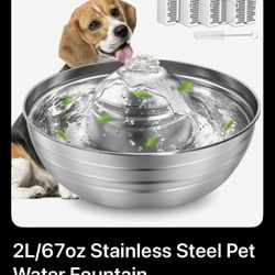 Dog/Cat Fountain Water Bowl 
