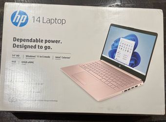 New HP laptop