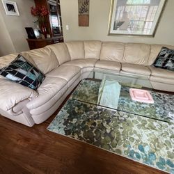 Modern Leather Living Room Package