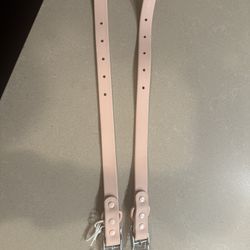 2 Wild One Dog Collars In Blush (Small)