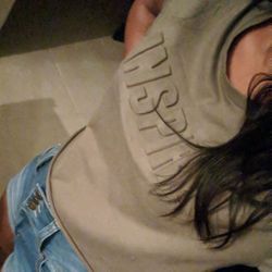Olive Green Crop Top 