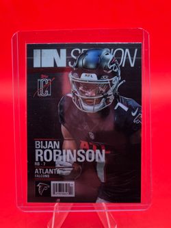 2025 Topps Signature Class BIJAN ROBINSON In Session #IS-2 ATLANTA FALCONS 🏈