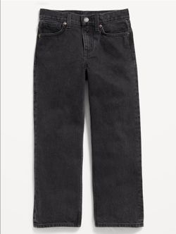 Stone wash baggy jeans