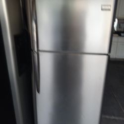 Samsung Upright Stainless Steel Refrigerator. 