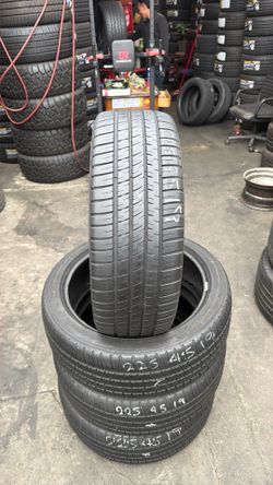 225/45/19 Michelin Pilot Sport A/s 3+ ... Full Set Of 4 Tires Available 