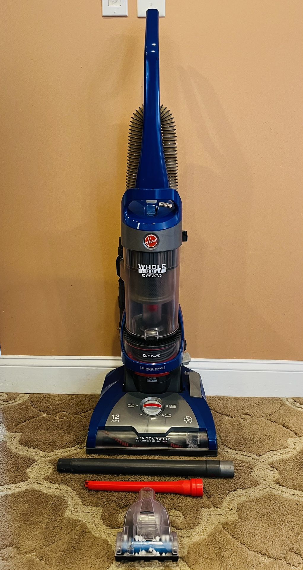 Hoover Wind Tunnel, Whole House Rewind Vacuum Cleaner