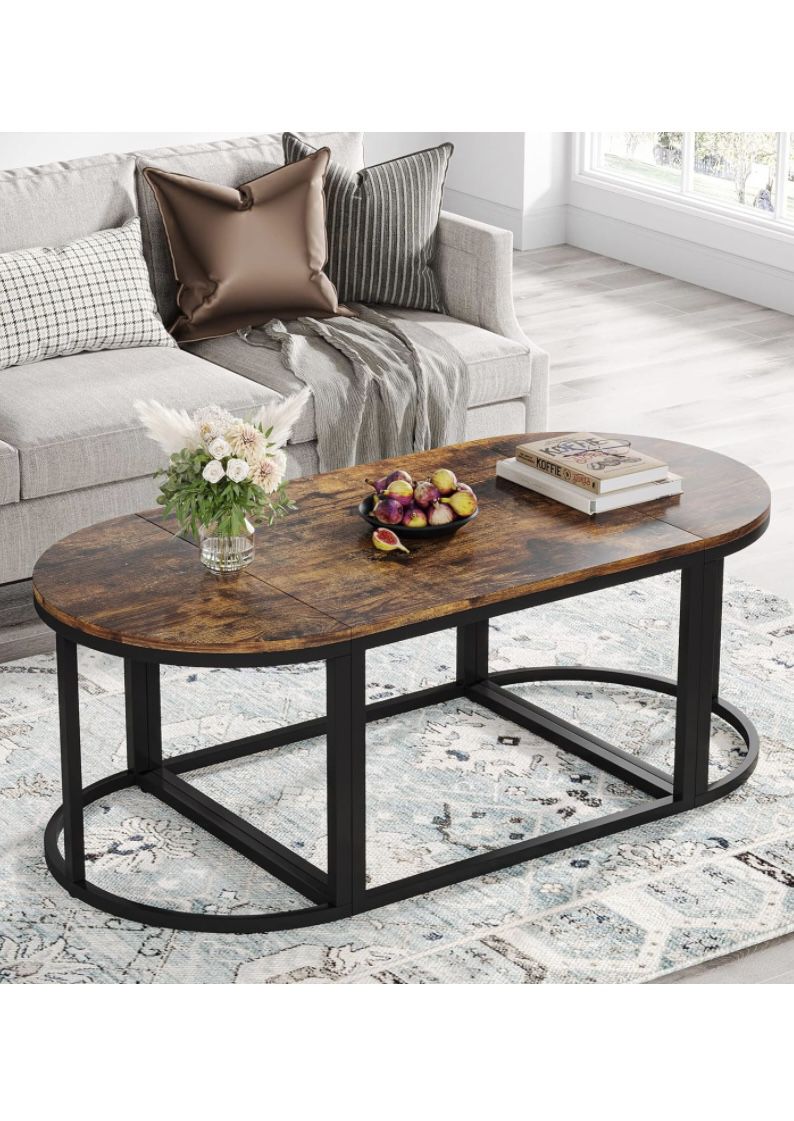 Oval Sectional Coffee Table
