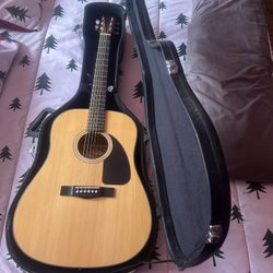 Fender Acoustic Guitar DG-60 Nat-DS-VS Classic Design with Case