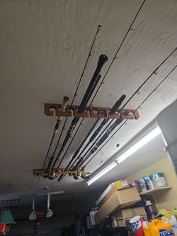 3 spinfisher rod and reels spooled 600.00 for all