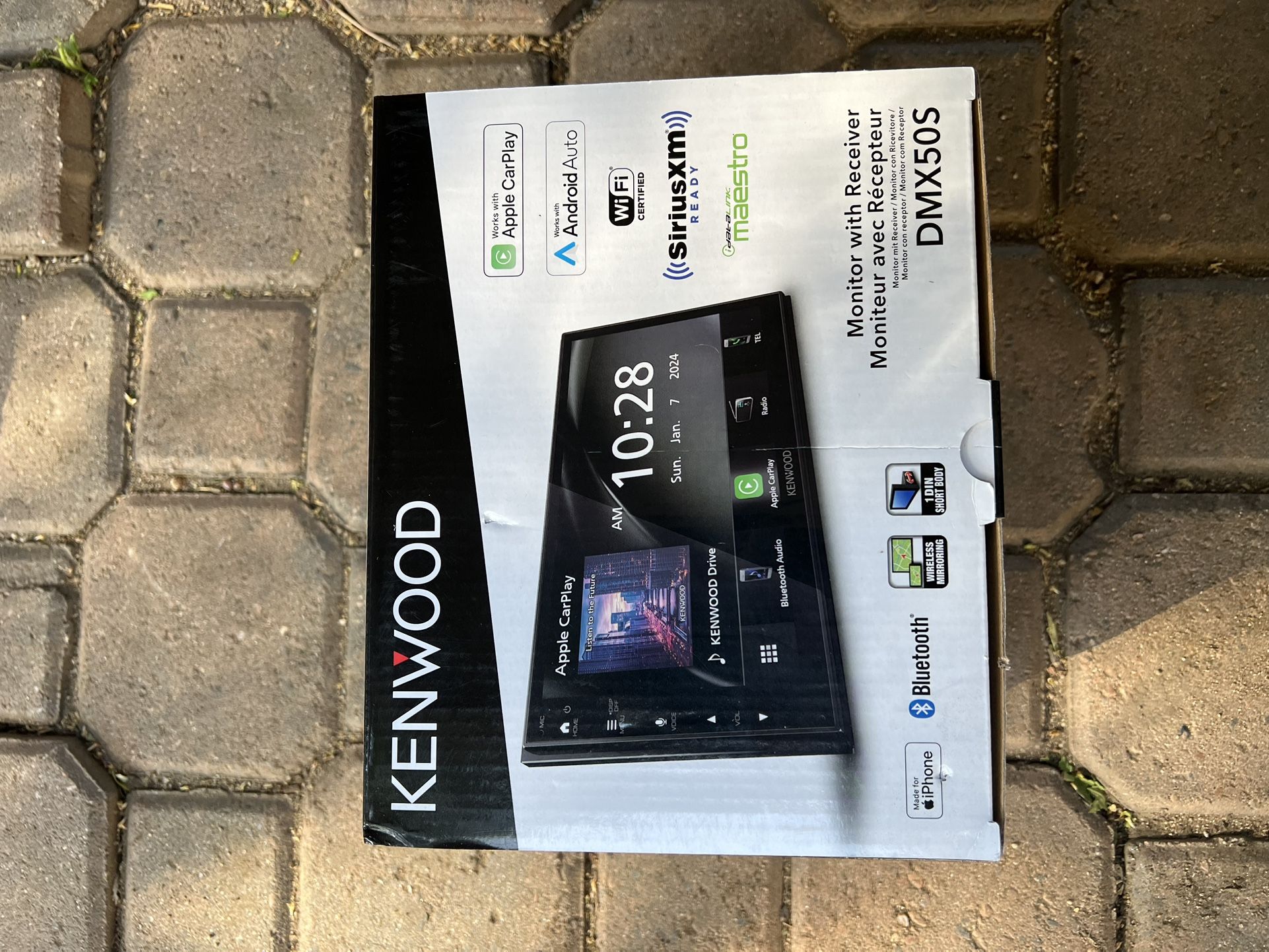 radio KENWOOD monitor with receiver