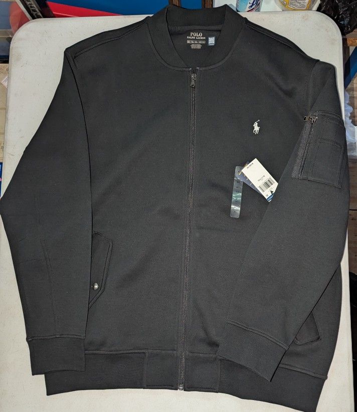 New Men Polo Light Weight Jacket Size Xlt