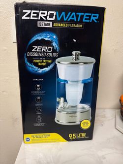 ZeroWater 40-Cup Ready-Pour Glass Dispenser