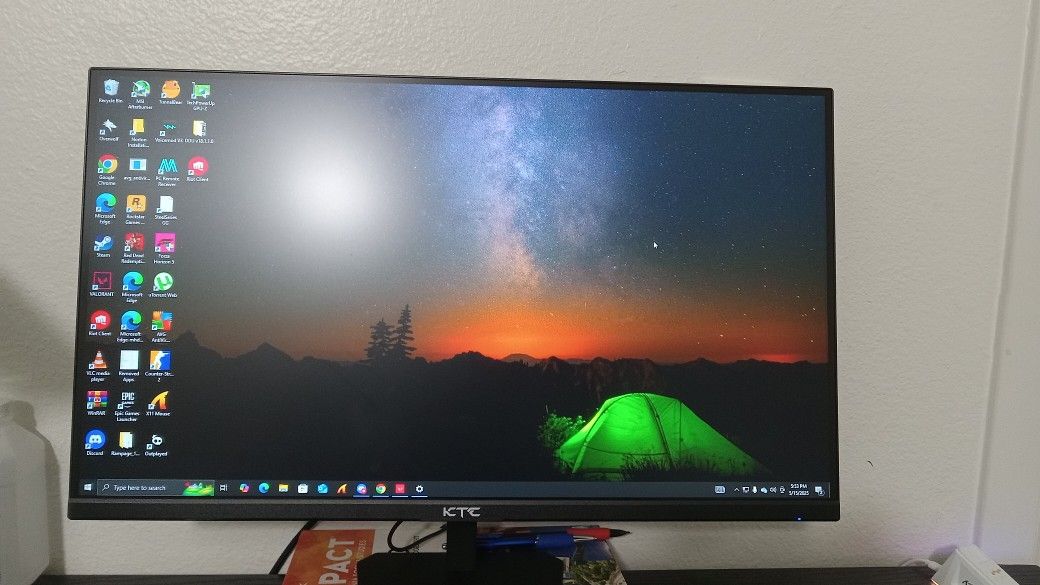 KTC 22 Inch 100Hz IPS Computer Monitor - FHD (1920 X 1080P), Anti-Blue Light Screen, 126% SRGB, 16.7M, Support FreeSync And GSync [READ DESCRIPTION]