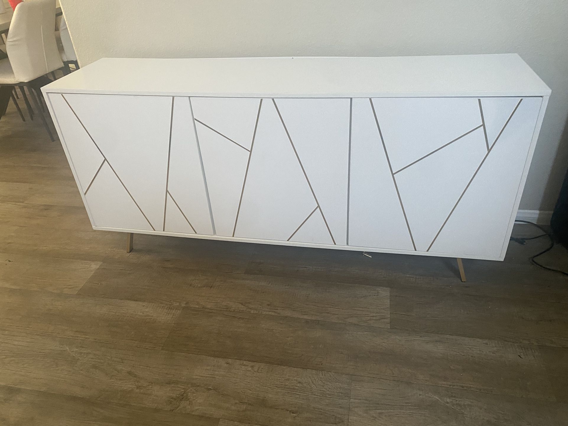 White TV Stand