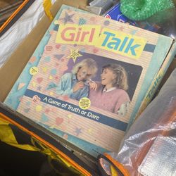 Girl, talk board game truth or dare