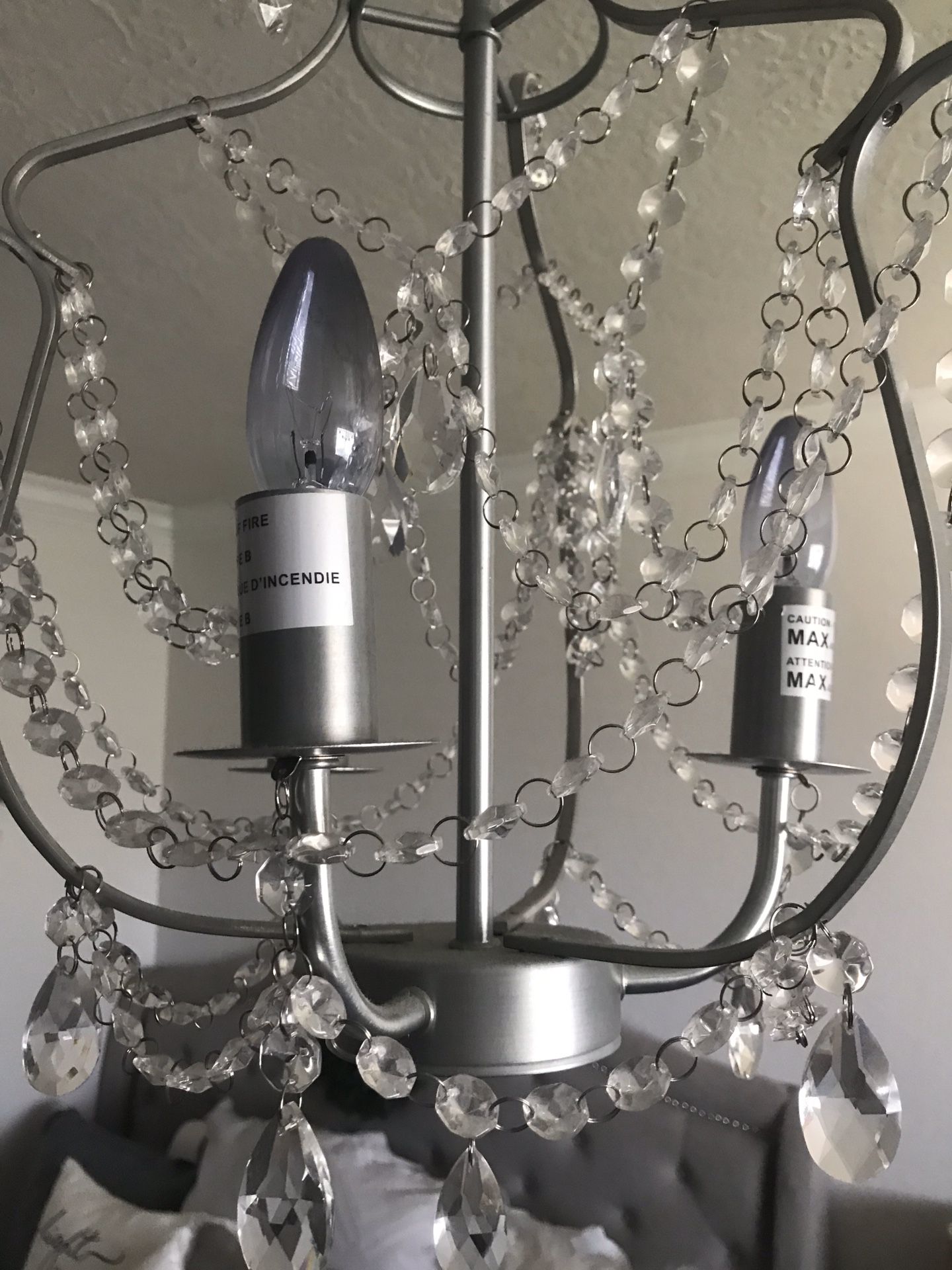 Small IKEA chandelier